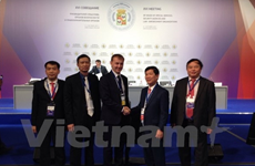 越南代表团出席第十六届情报机构领导人会议