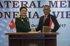 越南与印度尼西亚签署防务合作共同愿景声明
