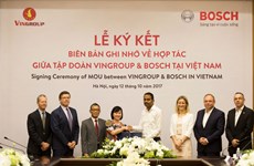 越南温纳集团与博世越南合作生产汽车和电动摩托车
