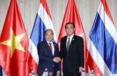 2017年APEC会议：政府总理阮春福会见泰国总理巴育