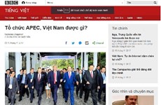 2017年APEC 会议：国际舆论高度评价东道国越南的贡献和引领作用