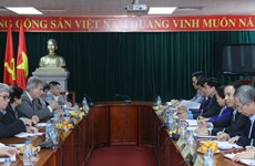 越南劳动总联合会与奥地利工会联合会举行会谈