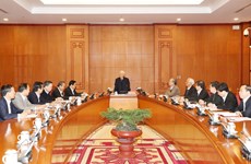 阮富仲总书记主持中央反腐败指导委员会会议