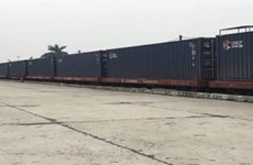 首趟越南至中国集装箱货运班列开行