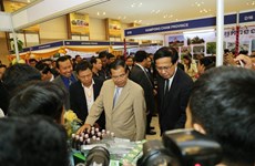 越南出席柬埔寨进出口商品展