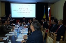 旅居乌克兰越南人社群召开骨干会议