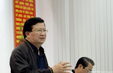 政府副总理郑廷勇在金瓯省检查指导第16号台风“天秤”防御工作