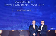 越南海事商业股份银行荣获2017年越南最佳旅游返现信用卡奖