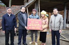 越南祖国阵线关心安沛省灾后恢复重建工作