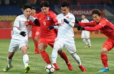 2018年U23亚洲杯D组：越南U23足球队首战告负