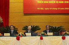 越共中央组织部召开2018年全国党建工作部署会议