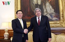 越南政府副总理王廷惠访问葡萄牙