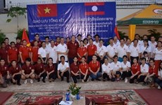 2017年越老友好团结年总结交流会在柬埔寨举行