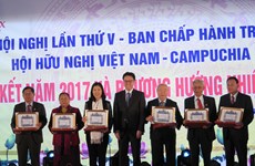 越南与柬埔寨培育团结友谊