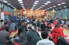 旅韩越南佛教信徒举行新春祈福法会