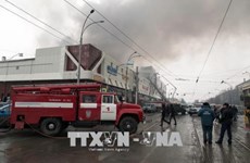 俄罗斯克麦罗沃市发生火灾：到目前为止尚无越南公民伤亡消息