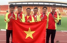 2018年东南亚青少年田径锦标赛：越南田径队位居第二