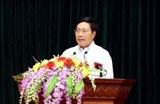 政府副总理兼外长范平明接待太原省选民