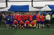 旅居韩国越南人协会第一次体育交流活动开幕