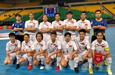 2018年亚洲女子五人制足球锦标赛：越南队晋级四分之一决赛