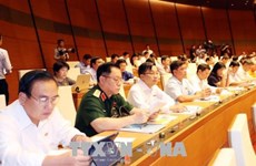 越南第十四届国会第五次会议今日就3部法律草案进行讨论