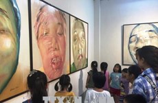 第二届越法国际美术交流展在胡志明市举行