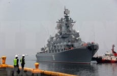 俄罗斯军舰访问菲律宾