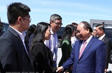 政府总理阮春福结束出席七国集团峰会扩大会议之旅