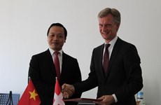 越南与瑞士加强司法合作