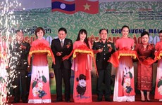 2018越老贸易博览会在老挝开展