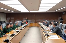 越南与日本举行第六次国防政策对话会