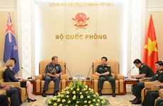越南与新西兰加强防务合作关系