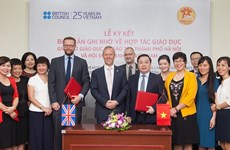 越南与英国进一步加强教育合作关系