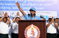 洪森再任柬埔寨政府首相