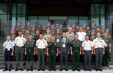 加强越南与日本联合国维和部队的业务交流