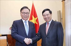 范平明会见越南驻韩国釜山和庆尚南道地区名誉总领事 