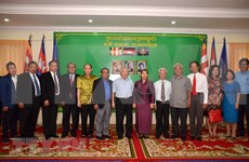 越柬友好协会与柬越友好协会加强友好合作关系
