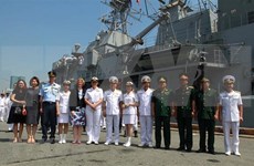 新西兰皇家海军护卫舰对越南进行友好访问