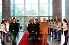 越南军队与古巴军队加强经济合作