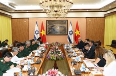 第一次越南与以色列国防政策对话在越南召开