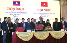 乂安省多措并举 加强与老挝贸易合作