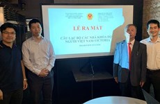 澳大利亚越南科学研究人员俱乐部正式成立