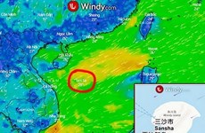 要求对windy.com网站有关越南黄沙群岛地名注释错误问题进行处理