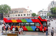 免费体验首都河内双层观光巴士