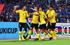 马来西亚队客场顽强战平泰国队2-2晋级决赛