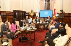 越南国会代表团访问阿根廷
