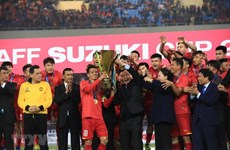 AFF Suzuki Cup 2018：国际媒体密集报道越南国足的胜利