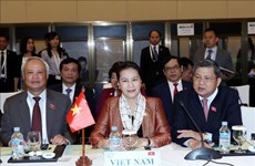 越南国会主席阮氏金银圆满结束出席APPF-27之旅	