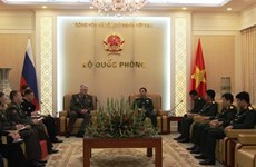 越南与俄罗斯军队加强合作 