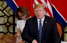 美朝领导人第二次会晤：美国总统强调将继续坚持朝鲜半岛无核化